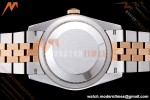 Rolex - Datejust 126231 36mm Jub Flt 904L RG/SS Grey Wimbledon/Roman QF SH3235 | 롤렉스 - 데이저스트 126231 36mm 주빌리 플라이트 904L RG/SS 그레이 윔블던/로마 숫자 QF SH3235