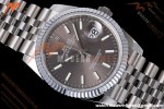 Rolex - Datejust 126234 36mm Jub Flt 904L SS/SS Grey/Stk QF SH3235