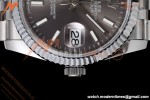 Rolex - Datejust 126234 36mm Jub Flt 904L SS/SS Grey/Stk QF SH3235