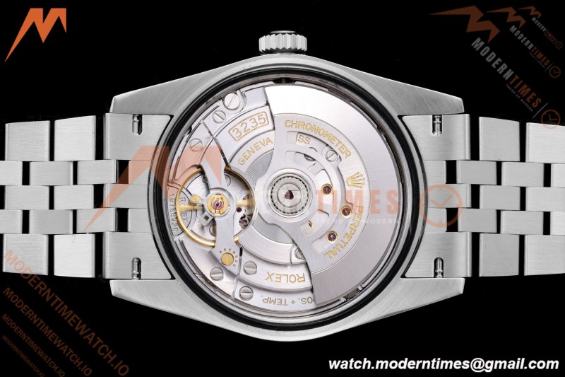 Rolex - Datejust 126234 36mm Wimbledon Jub Flt 904L SS/SS Grey/Rmn QF SH3235