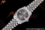 Rolex - Datejust 126234 36mm Wimbledon Jub Flt 904L SS/SS Grey/Rmn QF SH3235