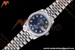 Rolex - Datejust 126234 36mm Jub Flt 904L SS/SS Blu/Dia QF SH3235