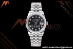Rolex - Datejust 126234 36mm Jub Flt 904L SS/SS Blk/Dia QF SH3235