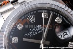 Rolex - Datejust 126234 36mm Jub Flt 904L SS/SS Blk/Dia QF SH3235
