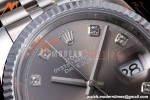 Rolex - Datejust 126234 36mm Jub Flt 904L SS/SS Grey/Dia QF SH3235