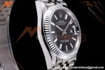 Rolex - Datejust 126234 36mm Jub Flt 904L SS/SS Blk/Stk QF SH3235