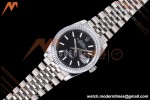 Rolex - Datejust 126234 36mm Jub Flt 904L SS/SS Blk/Stk QF SH3235