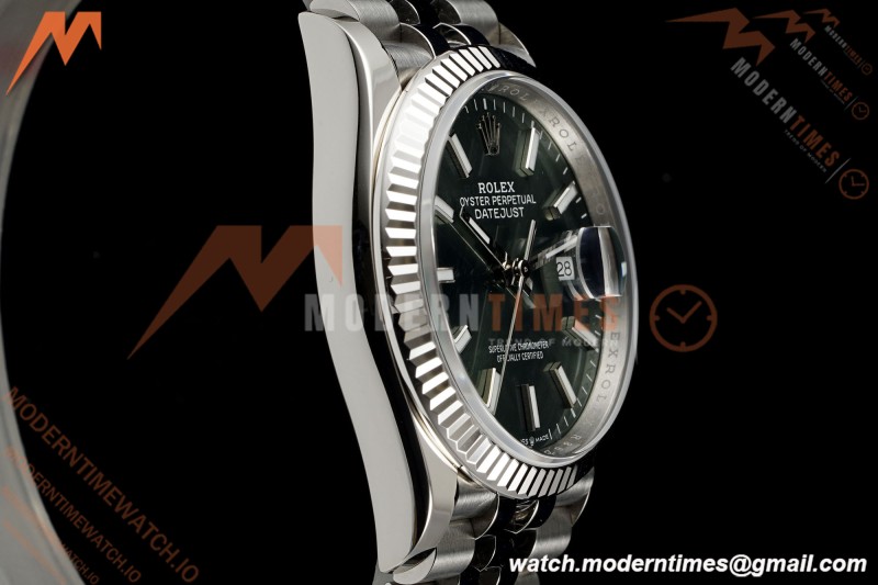 Rolex - Datejust 126234 36mm Jub Flt 904L SS/SS Mint Green VSF V2 VS3235
