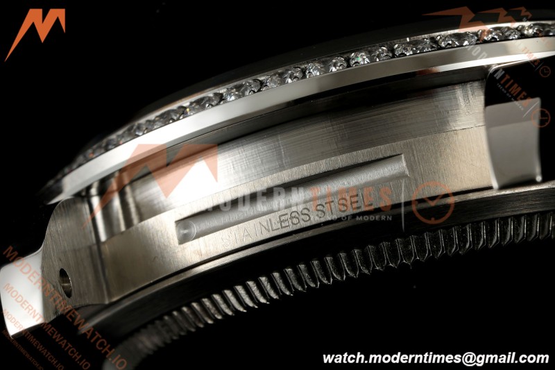 Rolex - Datejust 126284RBR 36mm Oys Dia 904L SS/SS Blk/Dia VSF VS3235 | 롤렉스 - 데이저스트 126284RBR 36mm 오이스터 다이아 904L 스테인리스 스틸/스테인리스 스틸 블랙/다이아 VSF VS3235
