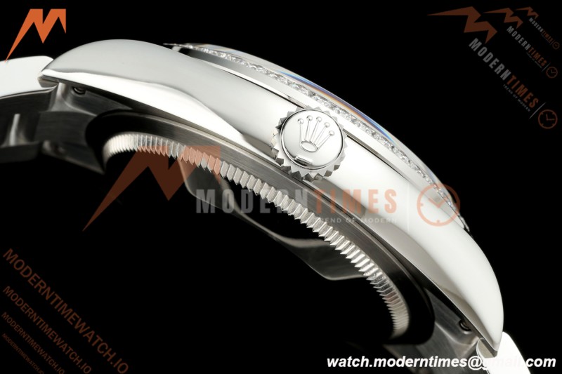 Rolex - Datejust 126284RBR 36mm Oys Dia 904L SS/SS Blk/Dia VSF VS3235 | 롤렉스 - 데이저스트 126284RBR 36mm 오이스터 다이아 904L 스테인리스 스틸/스테인리스 스틸 블랙/다이아 VSF VS3235