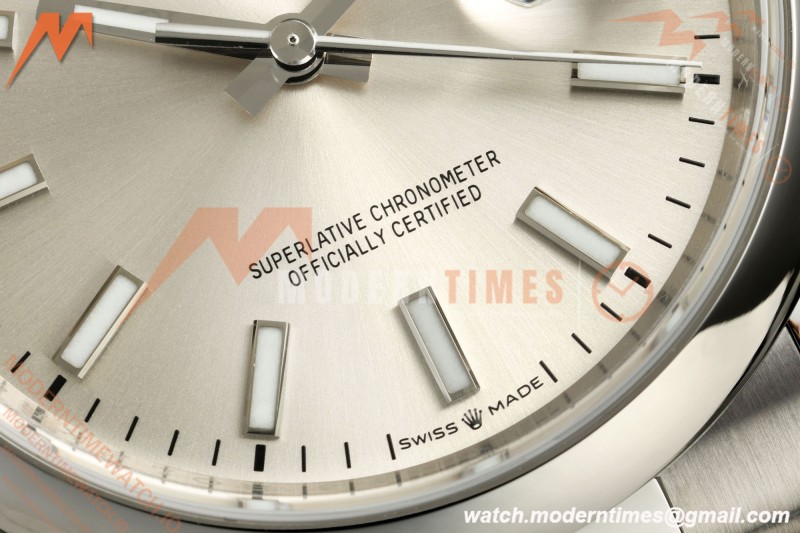 Rolex - Datejust 36mm 126200 Oys Smt 904L SS/SS Silv/Stk VSF VS3235