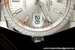 Rolex - Datejust 126284RBR 36mm Jub Dia 904L SS/SS Silv/Dia VSF VS3235