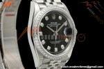 Rolex - Datejust 126284RBR 36mm Jub Dia 904L SS/SS Blk/Dia VSF VS3235