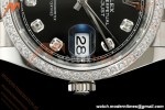 Rolex - Datejust 126284RBR 36mm Jub Dia 904L SS/SS Blk/Dia VSF VS3235