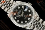 Rolex - Datejust 126284RBR 36mm Jub Dia 904L SS/SS Blk/Dia VSF VS3235