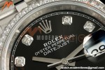 Rolex - Datejust 126284RBR 36mm Jub Dia 904L SS/SS Blk/Dia VSF VS3235