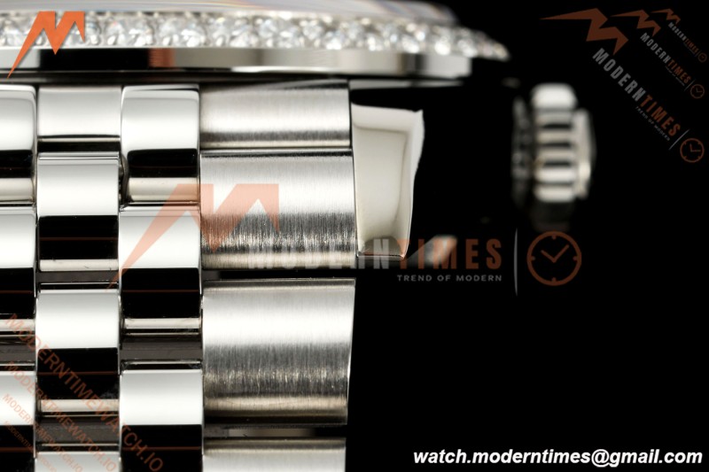 Rolex - Datejust 126284RBR 36mm Jub Dia 904L SS/SS Blk/Dia VSF VS3235