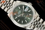 Rolex - Datejust 126284RBR 36mm Jub Dia 904L SS/SS Grn/Dia VSF VS3235
