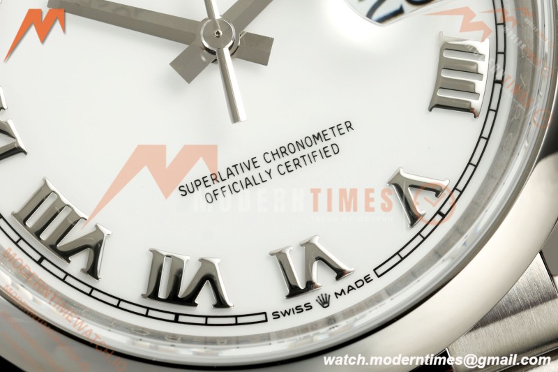 Rolex - Datejust 36mm 126200 Jub Smt 904L SS/SS Wht/Rmn VSF VS3235