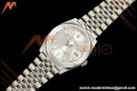 Rolex - Datejust 36mm 126200 Jub Smt 904L SS/SS Silv/Stk VSF VS3235 | 롤렉스 - 데이저스트 36mm 126200 주빌리 스무스 904L 스테인리스 스틸/스테인리스 스틸 실버/스틱 인덱스 VSF VS3235