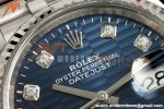 Rolex - Datejust 126234 36mm Jub Flt 904L SS/SS F-Blu/Dia VF DD3235