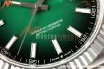 Rolex - Datejust 126334 41mm Jub Flt 904L SS/SS Ombre Green/Stk QF JH3235 Free Sprung