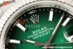 Rolex - Datejust 126334 41mm Oys Flt 904L SS/SS Ombre Green/Stk QF JH3235 Free Sprung