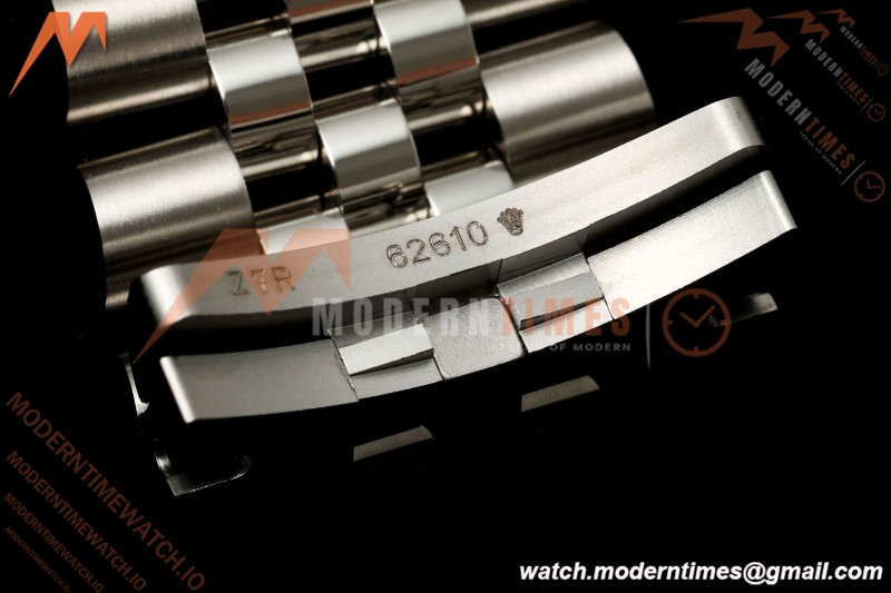 Rolex - Datejust 126300 41mm 904L  Jub Smt SS/SS Ombre Green/Stk ARF DD3235