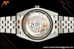 Rolex - Datejust 126300 41mm 904L  Jub Smt SS/SS Ombre Green/Stk ARF DD3235