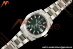 Rolex - Datejust 126300 41mm 904L  Oys Smt SS/SS Ombre Green/Stk ARF DD3235