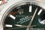 Rolex - Datejust 126300 41mm 904L  Oys Smt SS/SS Ombre Green/Stk ARF DD3235