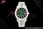 Rolex - Datejust 126334 41mm Jub Flt 904L SS/SS Ombre Green/Stk SEEKF DD3235