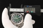Rolex - Datejust 126334 41mm Jub Flt 904L SS/SS Ombre Green/Stk SEEKF DD3235