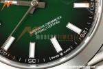 Rolex - Datejust 126334 41mm Jub Smth 904L SS/SS Ombre Green/Stk SEEKF DD3235