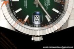Rolex - Datejust 126334 41mm Oys Flt 904L SS/SS Ombre Green/Stk SEEKF DD3235