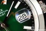 Rolex - Datejust 126334 41mm Oys Smth 904L SS/SS Ombre Green/Stk SEEKF DD3235