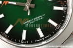 Rolex - Datejust 126334 41mm Oys Smth 904L SS/SS Ombre Green/Stk SEEKF DD3235