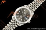 Rolex - Datejust 126334 41mm Jub Flt 904L SS/SS Grey/Stk RWF JH3235 Free Sprung