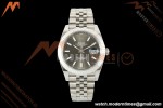 Rolex - Datejust 126334 41mm Jub Flt 904L SS/SS Grey/Stk RWF JH3235 Free Sprung