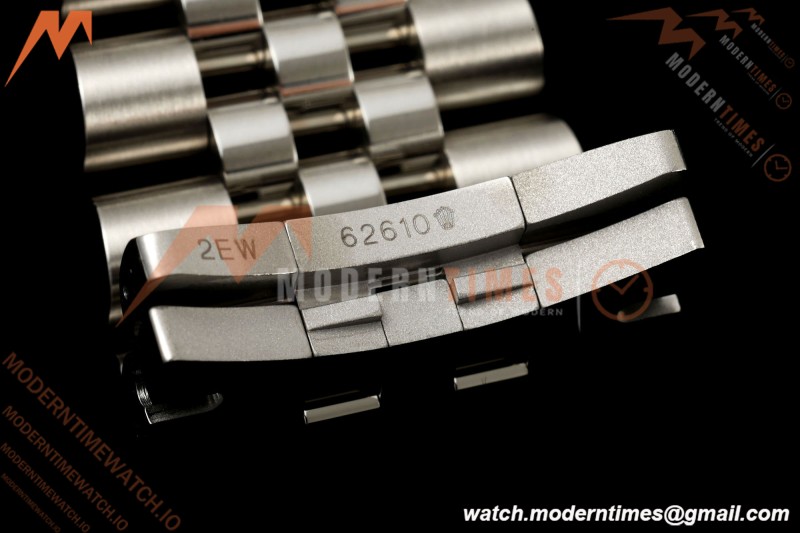 Rolex - Datejust 126334 41mm Jub Flt 904L SS/SS Blue Textured/Stk RWF JH3235 Free Sprung
