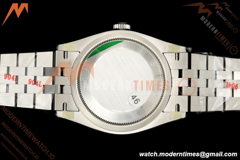 Rolex - Datejust 126234 36mm Jub Flt 904L SS/SS Ombre Green/Stk VSF V2 DD3235