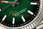 Rolex - Datejust 126234 36mm Jub Flt 904L SS/SS Ombre Green/Stk VSF V2 DD3235
