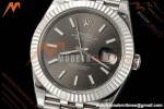 Rolex - Datejust 126334 41mm Jub Flt 904L SS/SS Grey/Stk VSF DD3235 Free Sprung