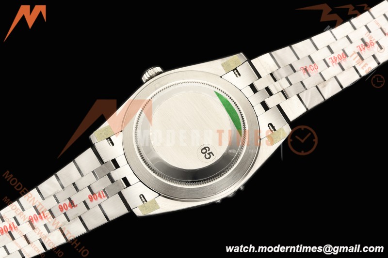 Rolex - Datejust 126334 41mm Jub Flt 904L SS/SS Ombre Green/Stk VSF V2 DD3235 Free Sprung