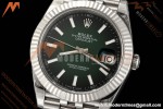Rolex - Datejust 126334 41mm Jub Flt 904L SS/SS Ombre Green/Stk VSF V2 DD3235 Free Sprung