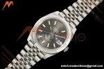 Rolex - Datejust 126334 41mm Jub Flt 904L SS/SS Grey/Stk SEEK VR3235