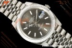 Rolex - Datejust 126334 41mm Jub Flt 904L SS/SS Grey/Stk SEEK VR3235