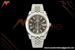 Rolex - Datejust 126334 41mm Jub Flt 904L SS/SS Grey/Stk SEEK VR3235