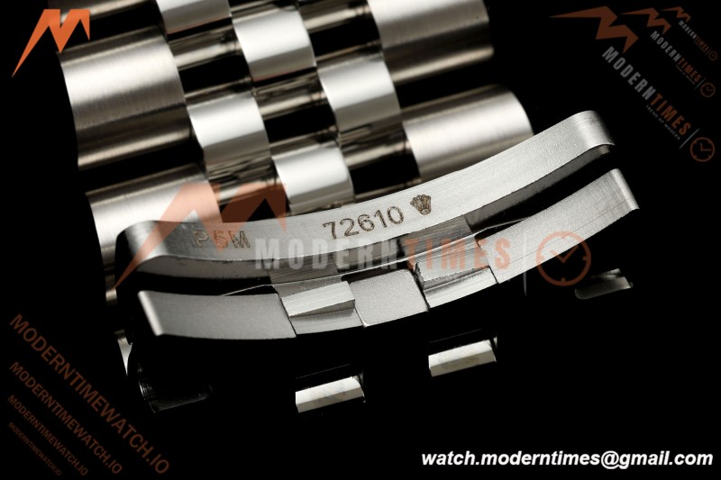 Rolex - Datejust 126334 41mm Jub Flt 904L SS/SS Grey/Stk SEEK VR3235