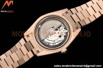 Rolex - DayDate 40mm Flt/Pres RG/RG Champagne Diamond GDF MY8215
